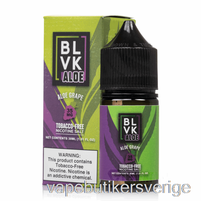 Vape Sverige Aloe Druvsalt - Blvk Salt - 30ml 35mg